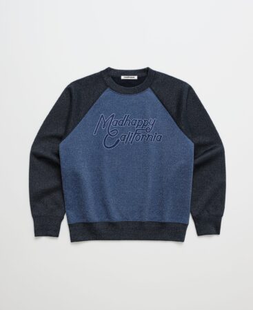 Glitter Midweight Raglan Crewneck